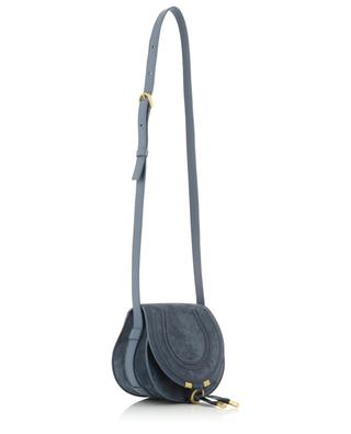 Marcie Small suede and grained leather shoulder bag CHLOE