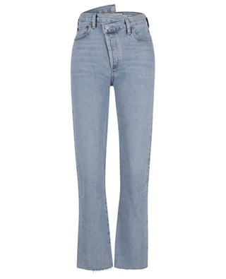 Criss Cross In Dimension organic cotton straight-fit jeans AGOLDE