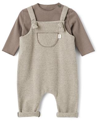 T-Shirt and dungarees baby set TEDDY & MINOU