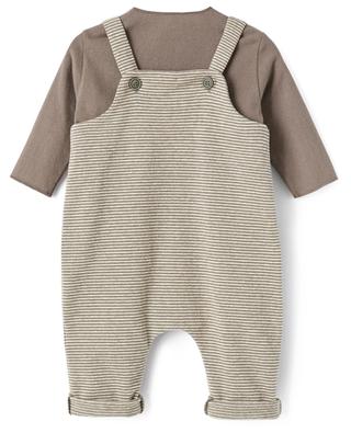 T-Shirt and dungarees baby set TEDDY & MINOU