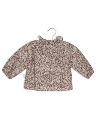 Flower printed baby blouse TEDDY & MINOU