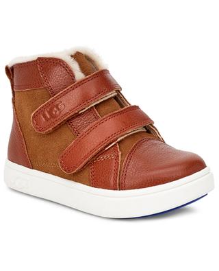 Rennon II shearling trimmed toddler's sneakers UGG