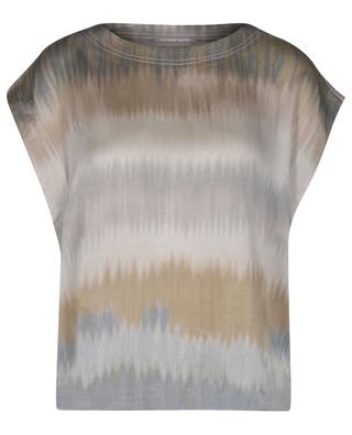 Silk short-sleeved blouse HEMISPHERE