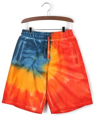 Tie-dye printed boy's jogging shorts DOLCE & GABBANA