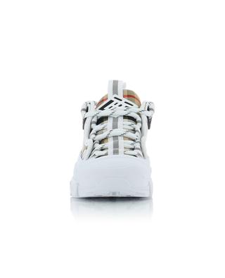 Mnii Arthur boy's low-top sneakers in fabric and leather BURBERRY