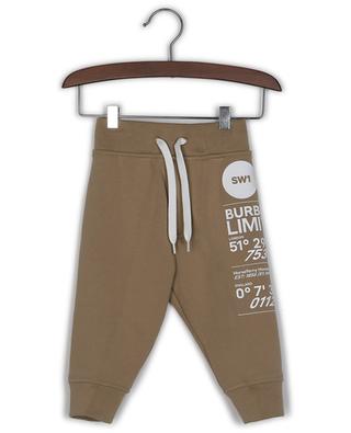 Pantalon de jogging bébé Mini Joel BURBERRY