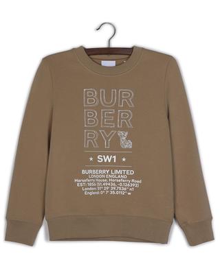 Joel boy's printed crewneck sweatshirt BURBERRY