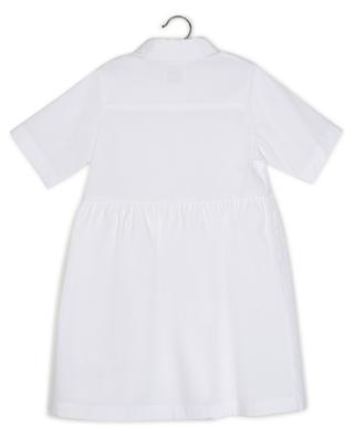Sandra short-sleeved poplin girl's dress BURBERRY