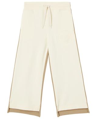 Aubrey teddy engraved girl's jogging trousers BURBERRY