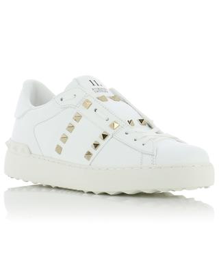 11. Rockstud Untitled low-top smooth leather sneakers VALENTINO