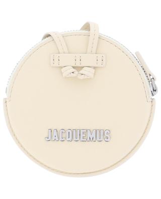 Le Pitchou round micro pouch in leather JACQUEMUS