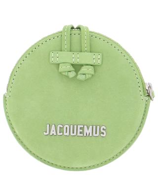 Le Pitchou round micro pouch in suede JACQUEMUS