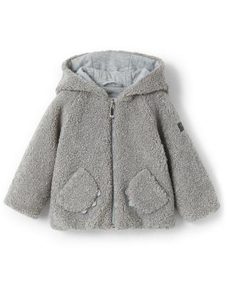 Baby padded faux fur jacket IL GUFO
