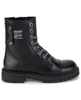 Flat girl's lace-up boots ZADIG & VOLTAIRE