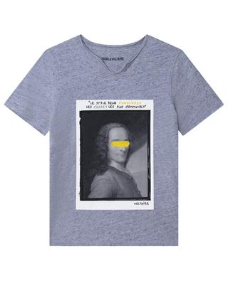 Boy's cotton short-sleeved T-shirt ZADIG & VOLTAIRE