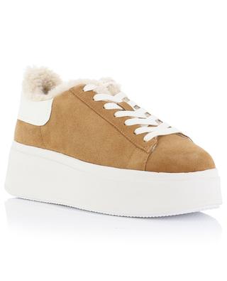 Moby suede lace-up low-top sneakers ASH