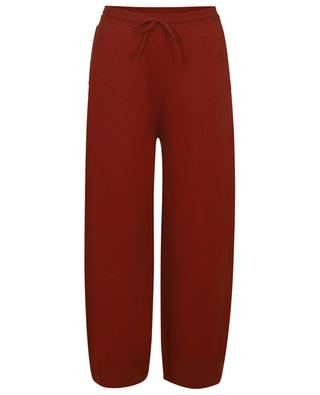 Cashmere Wardrobe cropped wide-leg knit trousers STELLA MCCARTNEY