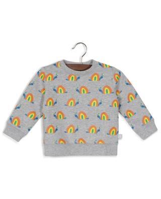 Sweat-shirt bébé imprimé Rainbow Snails STELLA MCCARTNEY KIDS