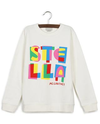 Abstract Stella girl's crewneck sweatshirt STELLA MCCARTNEY KIDS