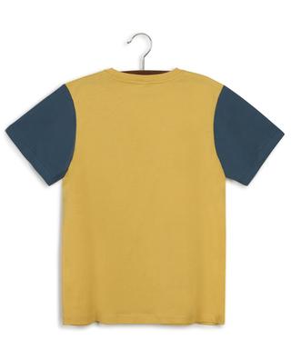 T-shirt garçon en coton bio Colourblock Fox Pocket STELLA MCCARTNEY KIDS
