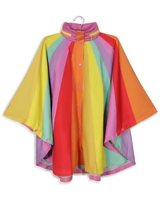 Cape de pluie fille Rainbow Striped STELLA MCCARTNEY KIDS