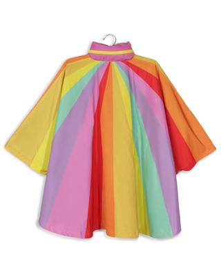 Cape de pluie fille Rainbow Striped STELLA MCCARTNEY KIDS