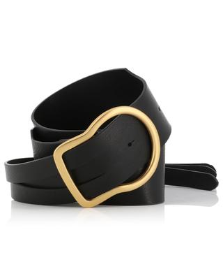 Smooth Simplicity large grained leather belt - 6 cm DOROTHEE SCHUMACHER