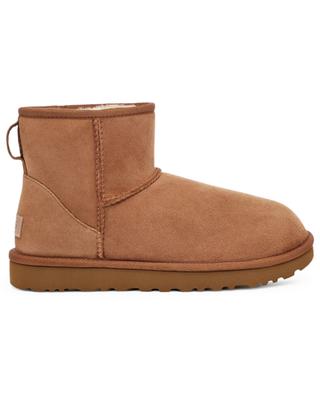 Classic Mini suede and shearling ankle boots UGG