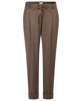 Gitta Cashmere Touch Flannel tailored trousers SEDUCTIVE