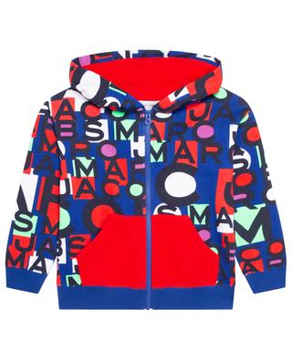 Logo printed boy's hooded sweat-shirt THE MARC JACOBS