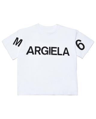 Mädchen-T-Shirt aus Baumwolle M ARGIELA 6 MM6