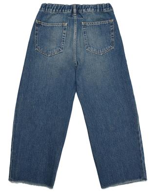 Girl's ripped wide-leg jeans MM6