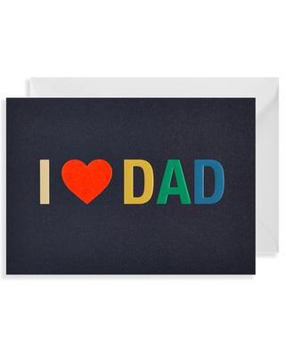 I Love Dad greeting card LAGOM DESIGN