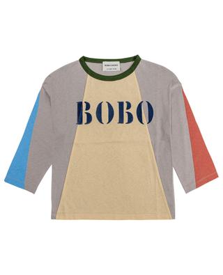 Bobo boy's long-sleeved colour block T-shirt BOBO CHOSES