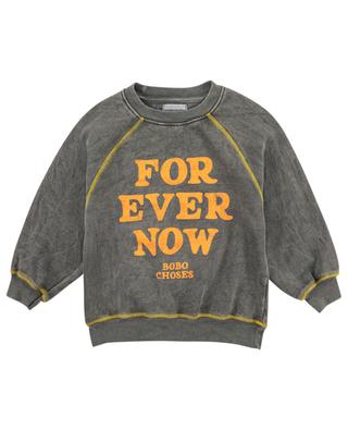 Forever Now boy's raglan sleeve sweatshirt BOBO CHOSES