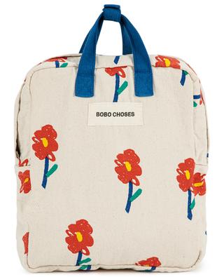 Flowers All Over girl's canvas backpack BOBO CHOSES