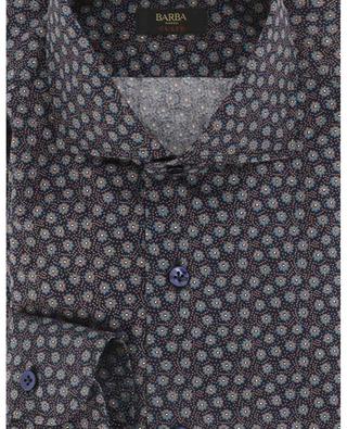 Culto floral cotton long-sleeved shirt BARBA