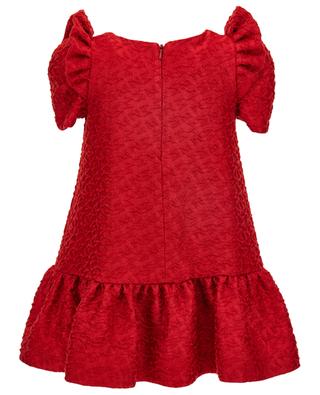 Mädchen-Kleid aus Monogramm-Lurex MONNALISA