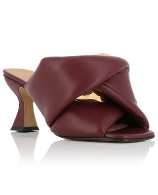 Twist 80 heeled nappa leather mules JW ANDERSON