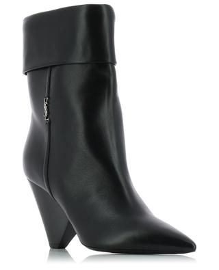 Liz 85 smooth leather ankle boots SAINT LAURENT PARIS