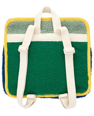 Color Block Sherpa toddler's backpack TINYCOTTONS