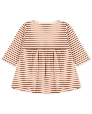 Striped baby dress in tubic PETIT BATEAU