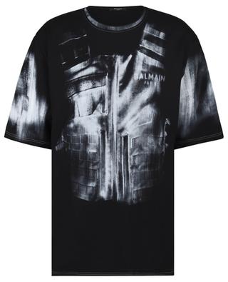 Bedrucktes Oversize-T-Shirt X-Ray Print BALMAIN