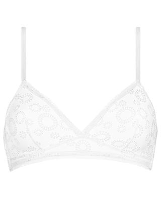 Pissenlit embroidered tulle triangle bra ERES