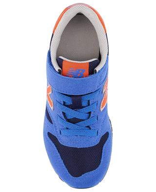 373 Bungee top strap boy's lace-up low-top sneakers NEW BALANCE