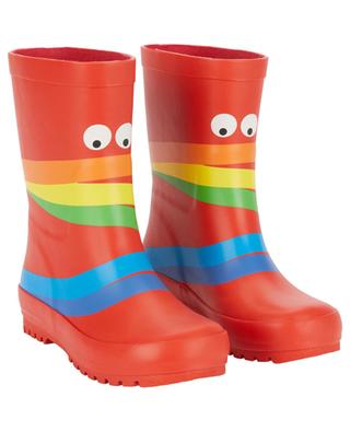 Rainbow Face children's rain boots STELLA MCCARTNEY KIDS