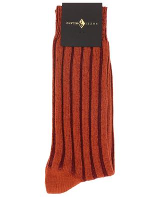 Cashmere rib knit socks SOZZI MILANO