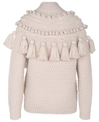 Pullover aus Wolle mit Stehkragen Kaleidoscope Crochet ZIMMERMANN