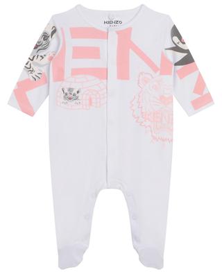 Mini Jungle Snowy baby jersey all-in-one KENZO