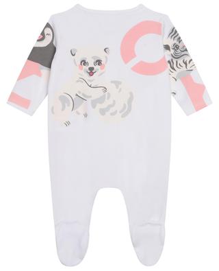 Mini Jungle Snowy baby jersey all-in-one KENZO